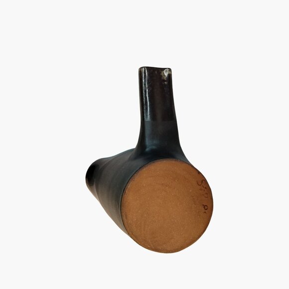 Stoneware Pitcher Cup Handle Pour Spout Yuzamashi Terracotta Stamped S P Rustic - Picture 8 of 9